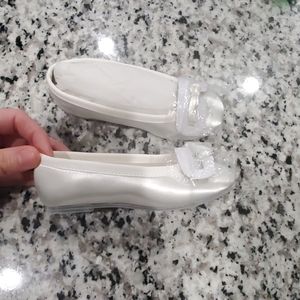 Colorful Creations satin dyable ballet flats